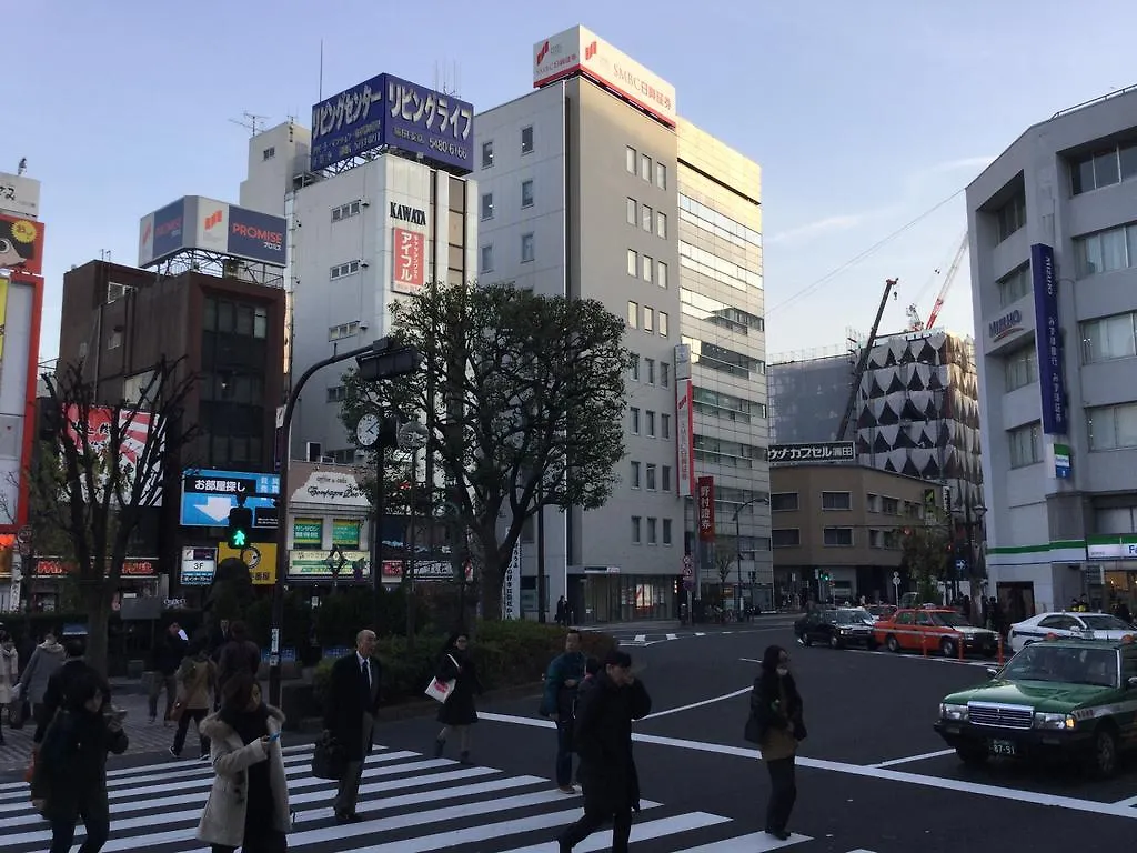 Hotel kapsułowy Capsule Inn Kamata Tokio